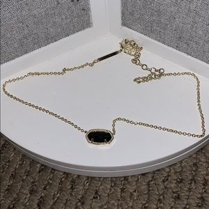 Black kendra scott necklace